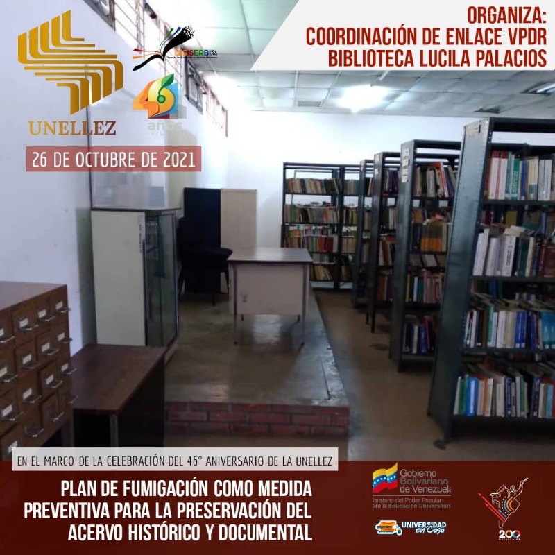 Coordinación de Enlace VPDR: Biblioteca Lucila Palacios.