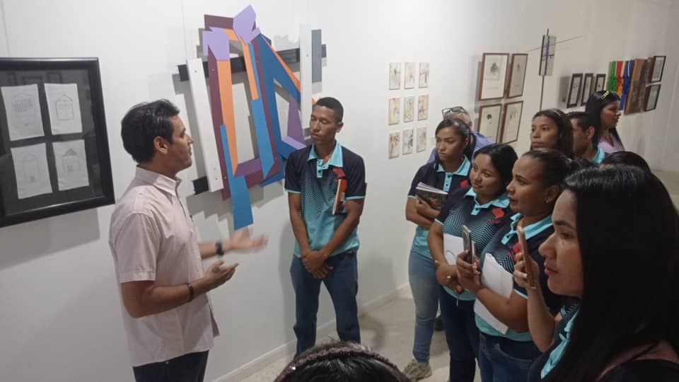 Extensión San Silvestre vivió jornada cultural en la galería Jorge Mariño en el VPDS